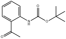 (2-ACETYL-PHENYL)-CARBAMIC ACID TERT-BUTYL ESTER Structure