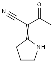 Butanenitrile, 3-oxo-2-(2-pyrrolidinylidene)- (9CI) 结构式