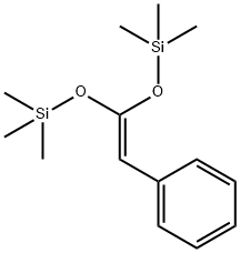 BETA BETA-BIS(TRIMETHYLSILYLOXY)-STYRENE Struktur