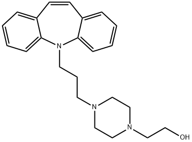 4-(3-(5H-Dibenz(b,f)azepin-5-yl)propyl)-1-piperazinethanol
