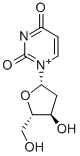 2′-脱氧-Β-L-尿苷 结构式