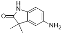 5-amino-3,3-dimethylindolin-2-one 化学構造式