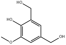 4-ヒドロキシ-5-メトキシ-1,3-ベンゼンジメタノール 化学構造式