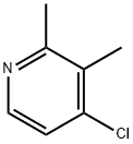 Pyridine, 4-chloro-2,3-dimethyl- (9CI) Structure