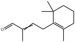 Α,2,6,6-四甲基-1-环己烯-1-巴豆醛 结构式