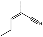 (Z)-2-methylpent-2-enenitrile,31551-27-6,结构式