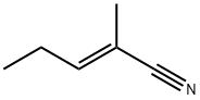 (E)-2-methylpent-2-enenitrile Struktur