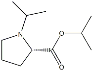 (2S)-1-异丙基吡咯烷-2-羧酸异丙酯,31552-16-6,结构式