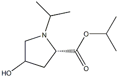 4-Hydroxy-1-isopropyl-L-proline isopropyl ester,31552-17-7,结构式