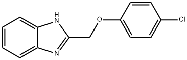 2-(4-Chloro-phenoxymethyl)-1H-benzoimidazole Structure