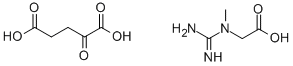 肌酸Α-酮戊二酸, 315669-78-4, 结构式