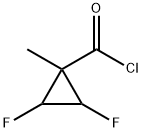 Cyclopropanecarbonyl chloride, 2,3-difluoro-1-methyl- (9CI) Structure