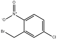 2-(bromomethyl)-4-chloro-1-nitrobenzene Structure