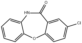 2-氯二苯并[b,f][1,4]氧氮杂卓-11(10H)-酮,3158-91-6,结构式