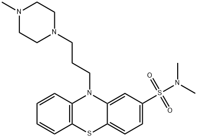 チオプロペラジン 化学構造式