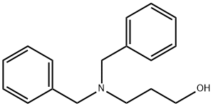 3-(DIBENZYLAMINO)-1-PROPANOL Struktur