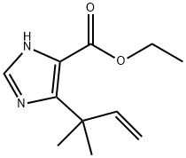 1H-IMidazole-4-carboxylic acid, 5-(1,1-diMethyl-2-propenyl)-, ethyl ester