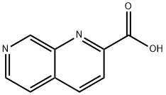 1,7-NAPHTHYRIDINE-2-CARBOXYLIC ACID Struktur