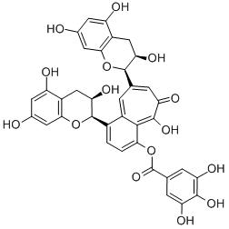 theaflavine gallate Structure