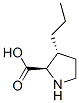 D-Proline, 3-propyl-, (3R)- (9CI) Struktur