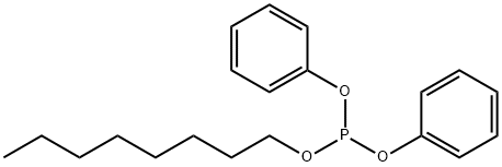 亚磷酸辛二苯酯,3164-55-4,结构式