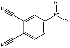 4-硝基邻苯二甲腈, 31643-49-9, 结构式