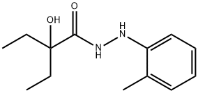 3166-48-1 2-Ethyl-2-hydroxybutyric acid 2-(o-tolyl)hydrazide