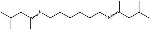 N,N'-bis(1,3-dimethylbutylidene)hexane-1,6-diamine 结构式