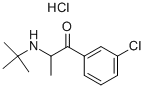 Bupropion hydrochloride Struktur