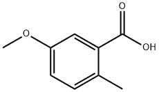 5-メトキシ-2-メチル安息香酸 化学構造式