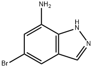 1H-Indazol-7-amine, 5-bromo-