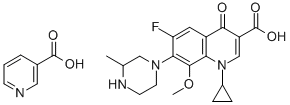 Gatifloxacin nicotinate Structure