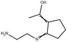 Ethanol, 1-[2-[(2-aminoethyl)imino]cyclopentylidene]- (9CI) 结构式