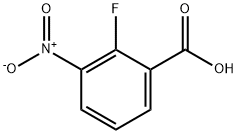 2-FLUORO-3-NITROBENZOIC ACID Struktur