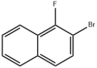 2-Бром-1-фторнафталин структура