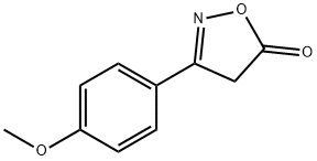 3-(4-甲氧基苯基)-5(4H)-异噁唑酮 结构式