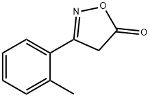 3-(2-METHYLPHENYL)-5(4H)-ISOXAZOLONE, 31709-49-6, 结构式