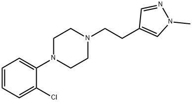 恩吡哌唑 结构式