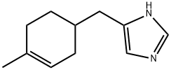 1H-Imidazole,  5-[(4-methyl-3-cyclohexen-1-yl)methyl]-,317338-02-6,结构式
