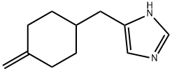 1H-Imidazole,  5-[(4-methylenecyclohexyl)methyl]- Structure