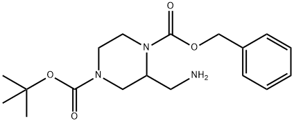 1-benzyl 4-tert-butyl 2-(aMinoMethyl)piperazine-1,4-dicarboxylate