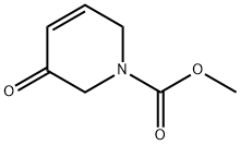 1(2H)-Pyridinecarboxylicacid,3,6-dihydro-3-oxo-,methylester(9CI) Structure