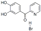 (3,4-dihydroxyphenyl) 2-pyridyl ketone hydrobromide,31749-12-9,结构式