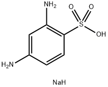 Sodium 2-aminosulphanilate  Struktur