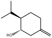 Cyclohexanol, 5-methylene-2-(1-methylethyl)-, (1S,2R)- (9CI) 结构式