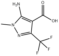 1H-Pyrazole-4-carboxylicacid,5-amino-1-methyl-3-(trifluoromethyl)-(9CI)