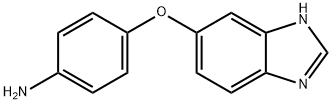 BenzenaMine, 4-(1H-benziMidazol-6-yloxy)- Struktur