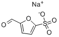 フルフラール-5-スルホン酸 ナトリウム 化学構造式