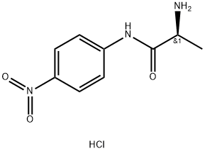 H-ALA-PNA HCL Struktur