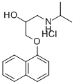 盐酸普萘洛尔,318-98-9,结构式